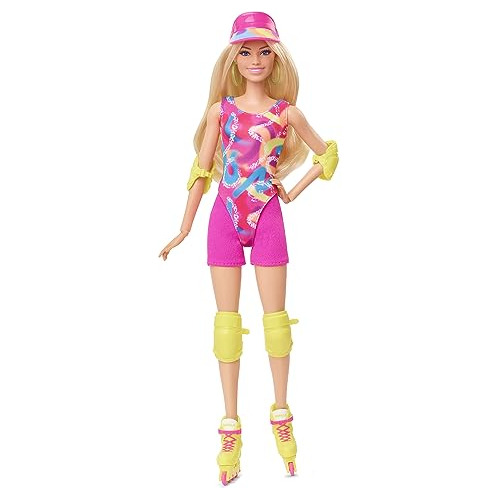 Barbie Con Traje De Patinaje En Línea Exclusivo De La Pelí