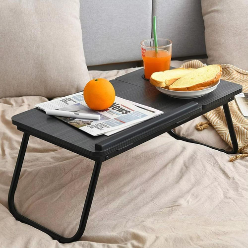 Mesa Portatil Notebook Madeira Dobravel Suporte Ajustavel