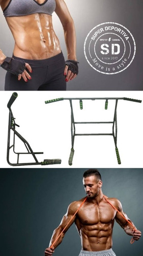 Barra De Dominadas Gym Multifuncional De Pared Envio Gratis!