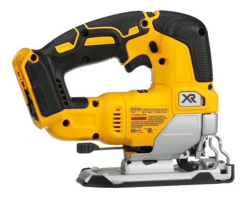 Caladora Sierra Inalámbrica Xr Brushless 20v Dewalt Dcs334b