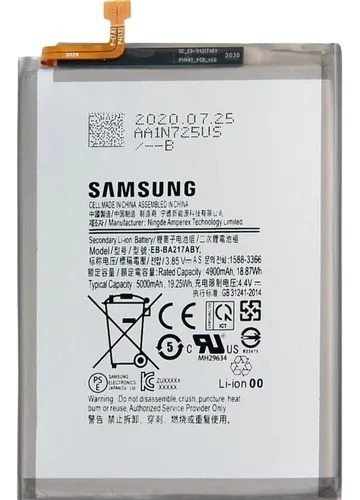 Bateria Pila Samsung A12 Eb-ba217aby Nueva Con Garantia