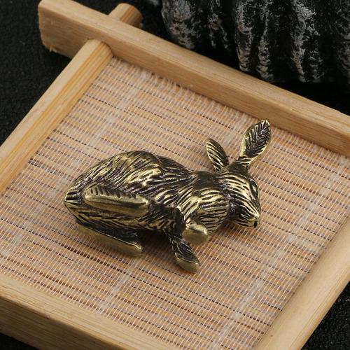 Conejo Zodiaco Mini Conejo Adorno Animal De Conejo Té