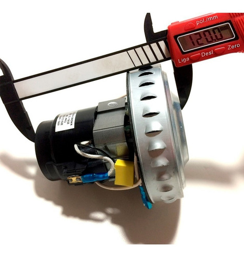 Imagem 3 de 4 de Motor 127v Para Aspirador Wap Gtw Inox 12l / 20l -1400w