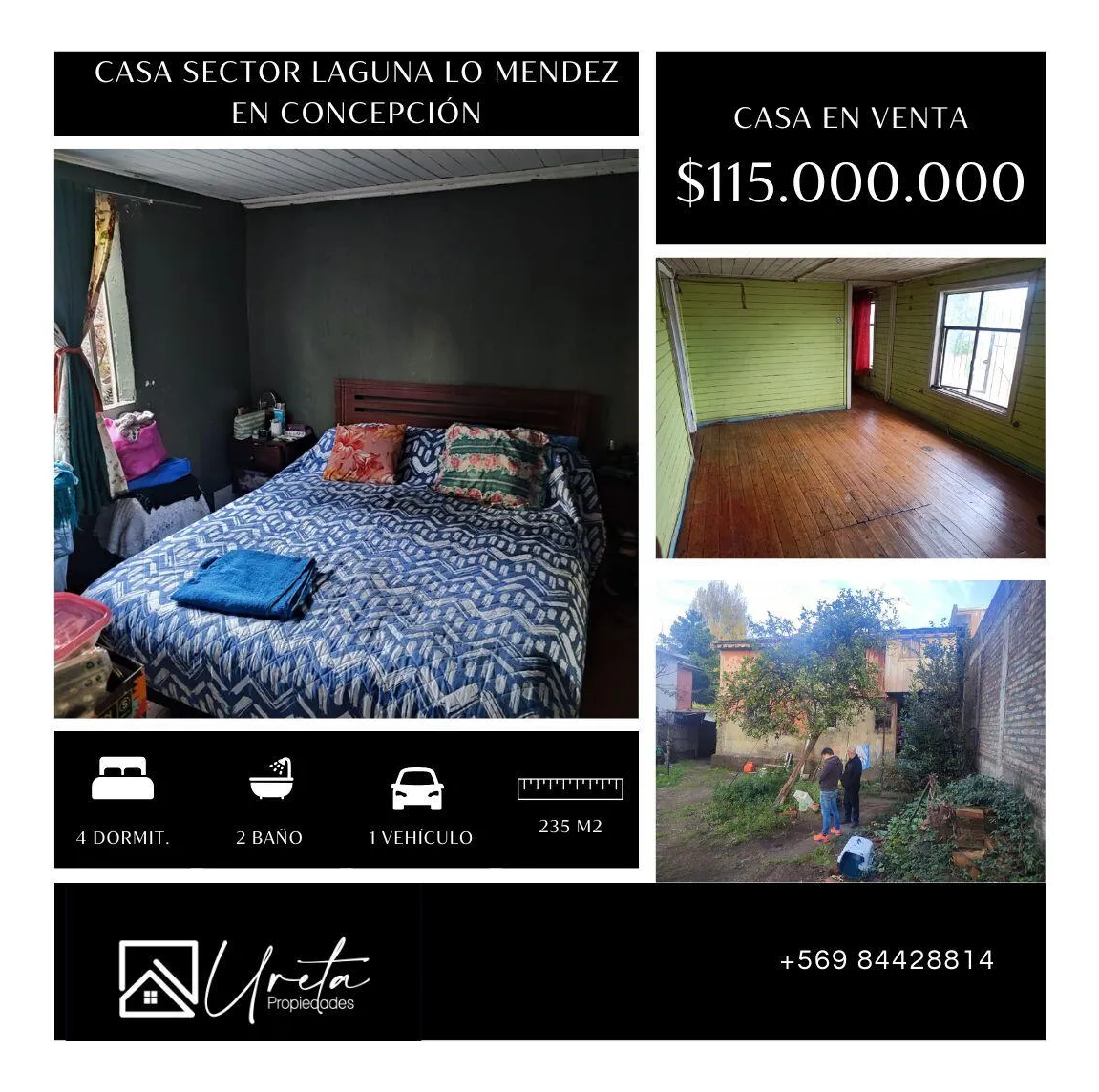 Imagen 1 de 15 de Venta De Casa A Pasos De Laguna Lo Mendez