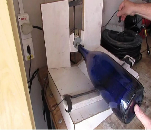 Planos Maquina Para Cortar Botellas De Cristal Botella
