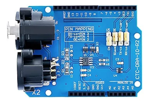 El Conjunto De Chips Cqrobot Dmx Shield Max485 Para Arduino