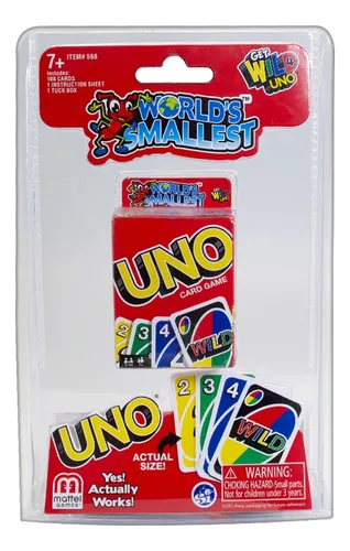 comprar Mini Coleccionable World's Smallest Uno