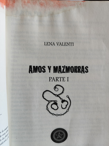 Amos Y Mazmorras. Primera Parte Lena Valenti. (Usado)