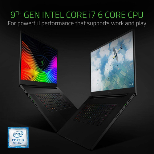 Laptop Razer Blade Pro 17 512gb I7 16gb Nvidia Rtx 2080 Maxq Color Negro