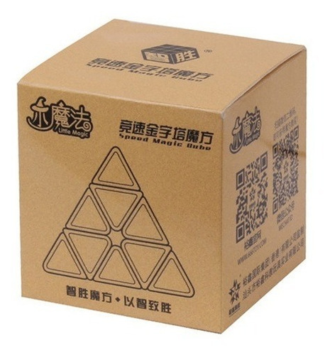 Cubo Mágico Puzzle Pyraminx Pirâmide Yuxin Little Magic