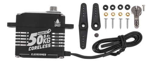 Servo De Dirección Rc Flash Hobby Sin Núcleo De Alta Torsión