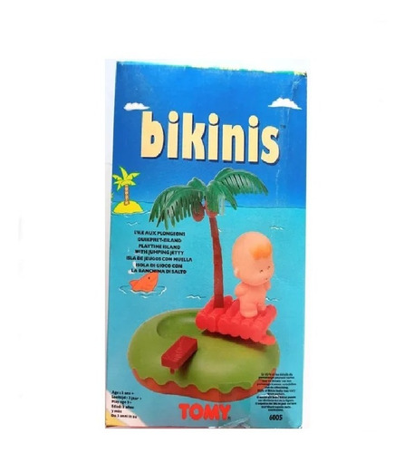 Muñeco Bikinis Tomy 6005 Islas Con Muelle Retro Vintage