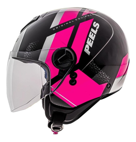 Capacete Aberto Feminino Peels Freeway Forever Rosa