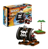 Comprar Bloques Para Armar Blocky Balsa Piratas 78 Pcs 0637