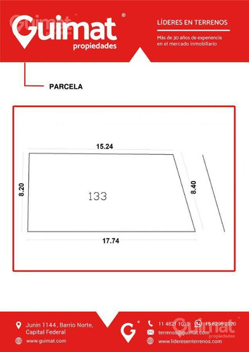 Imagen 7 de 12 de Excelente Lote En Esquina, Gran Potencial! Lideres En Terrenos - Guimat Propiedades