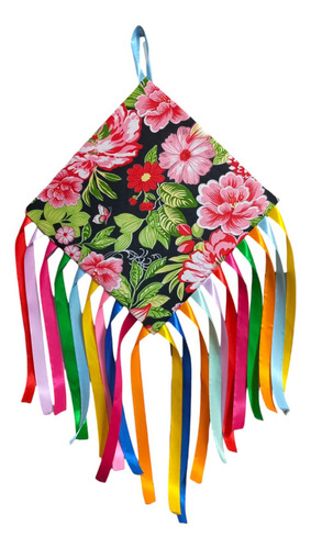 Enfeite Pipa Junina Para Decoração Festa Junina Arraiá 42cm Cor Colorido Estampado