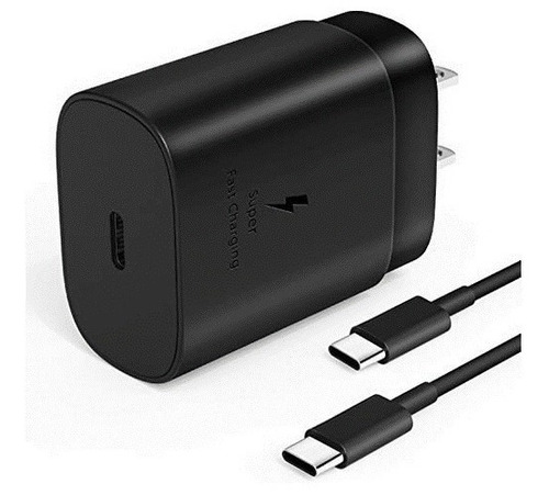 Cargador Samsung Usb Tipo C A Tipo C Carga Rápida 25w 