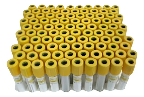 comprar Tubo Vacutainer Tapa Amarilla Paq X 100 Con Gel Separador 