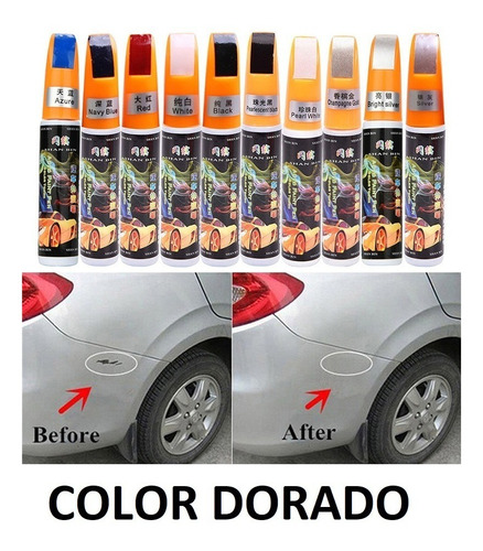 Lapiz Pintura Reparadoras Rayones Auto Varios Colores