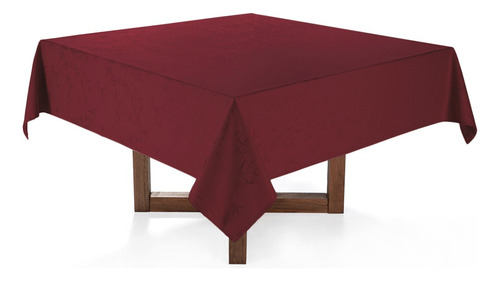 Toalha Mesa Verissimo-220x220 -vermelho Karsten