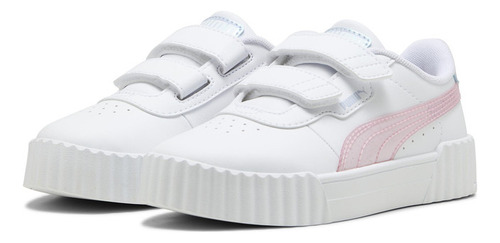 Zapatilla Puma Carina 3.0 Blurry Dreams V Ps Blanco Niña