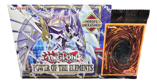 Yugioh! Power Of The Elements Booster Pack Ingles + Lost Art