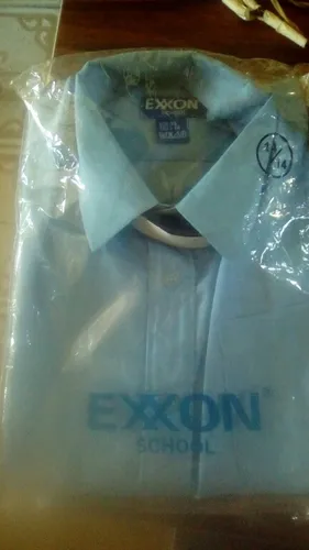 Camisa Azul Liceo Talla 14