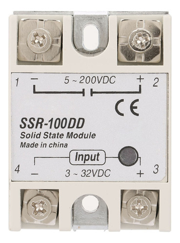 Solid State Relay Module Ssr-100dd Cc De C Input
