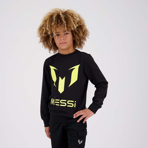 Buzo Niños Vingino By Messi Logo-crew Infantil Estampado