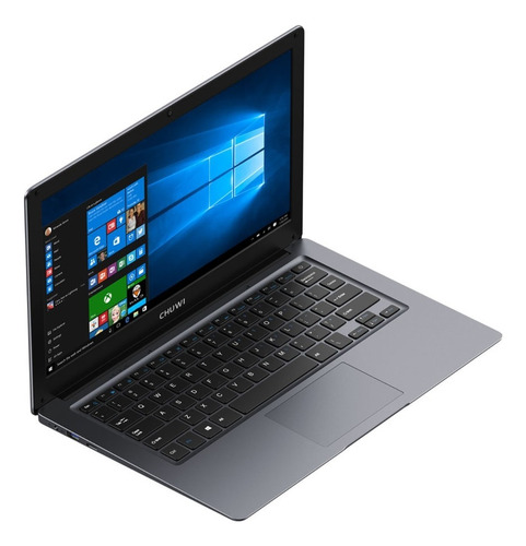 Laptop 2024 Chuwi HeroBook Plus space gray 15.6" Intel Celeron N4020 8GB de RAM 256GB SSD UHD Graphics 600 1920x1080px Windows 11 Home Puerto de cable de red y teclado español