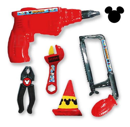 Kit Ferramentas Brinquedo Infantil Mickey