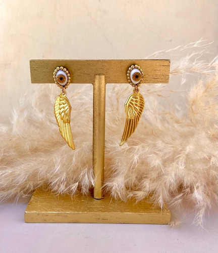 Imagen 1 de 1 de Aretes Alas Protectoras