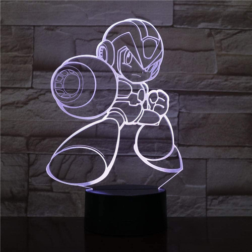 Lampara Led 3d Nocturna Touch Control Remoto Varios Diseños