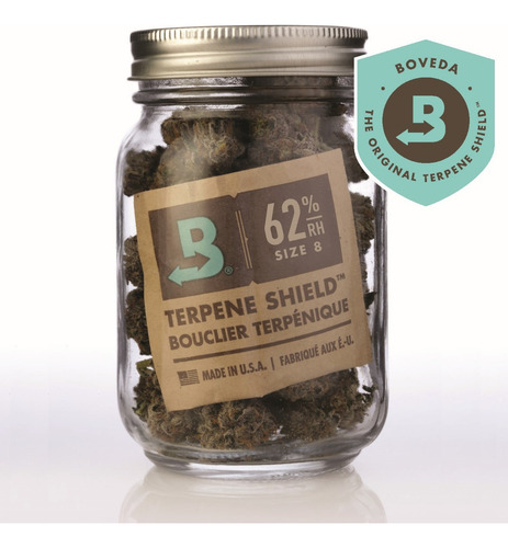 Boveda 62% 67g Regulador De Humedad Cosecha Curado Original
