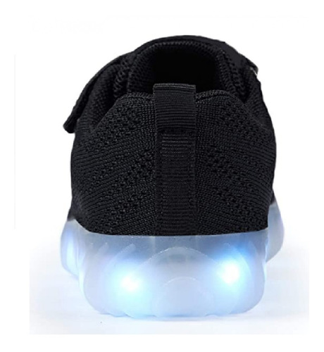Zapatos De Luz Para Niños Transpirables Led Carga Usb