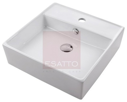 Lavabo de baño de sobreponer Esatto Econokit OC-010 