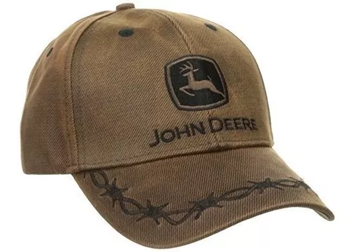 Gorra Bordada Con Logo John Cott0n Para Hombre John Deere