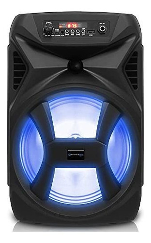 Technical Pro Altavoz Bluetooth Portátil De 8 Pulgadas Y 500