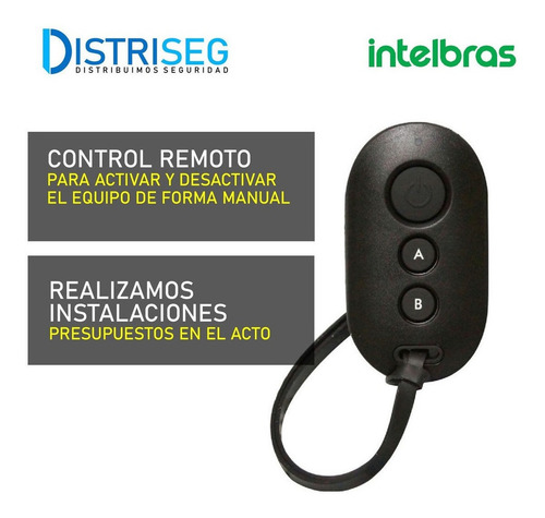Central Cerco Eléctrico Cerca Electrificada Intelbras 5001