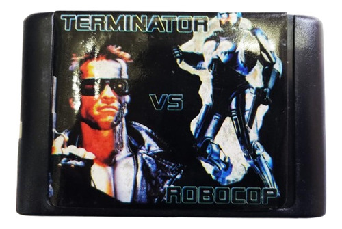 Cartucho Robocop Vs Terminator | 16 Bits  -museum Games-