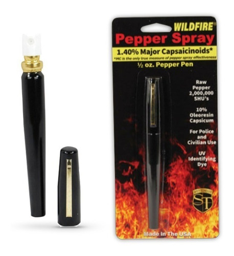 Pluma De Gas Pimienta Discreta Wildfire Defensa Personal X P