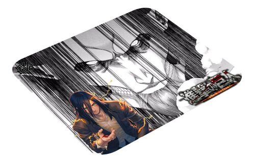 Mousepad Anime Manga Eren Yeager-attack On Titan - Nika.mvd