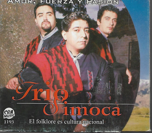 Trio Simoca Album Amor Fuerza Y Pasion Sello Cba Music Cd 