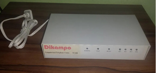 Imagen 1 de 2 de Central Teléfonica Dikampo Tc-104