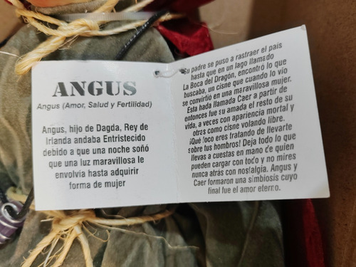 Elfo Latino Angus(amor,salud,fertilidad) 38 Cm