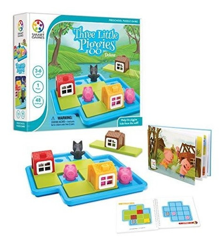 Juego De Construccion - Smartgames Tres Cerditos - Deluxe Co