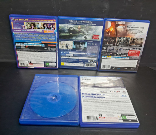 Lote Com 5 Jogos Originais Para Playstation 4 (Usado)