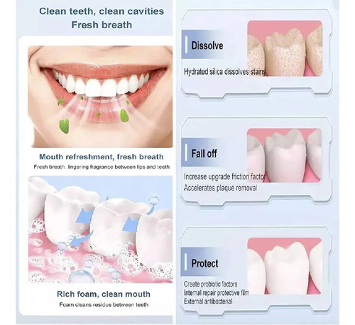 Cc Pasta De Dientes Blanqueadora Sp-8 Que Limpia Los
