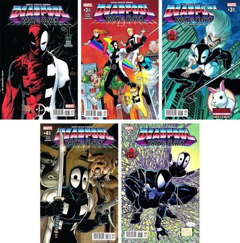 Marvel Comics Deadpool Back In Black 1 2 3 4 5 Completa Veno
