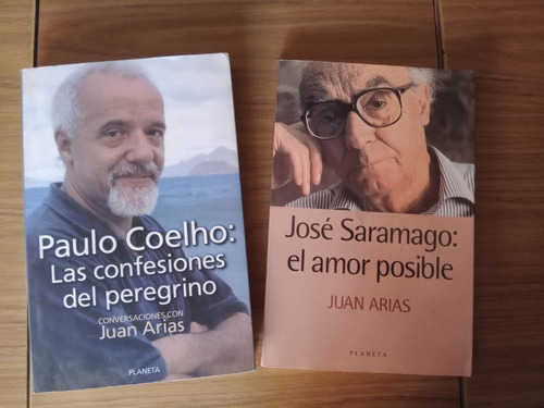 Lote 2 Libros De Juan Arias -paulo Coelho Y Jose Saramago